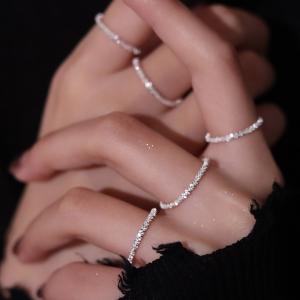 指輪 リング シルバー シンプル リング レディース｜finejewelrys