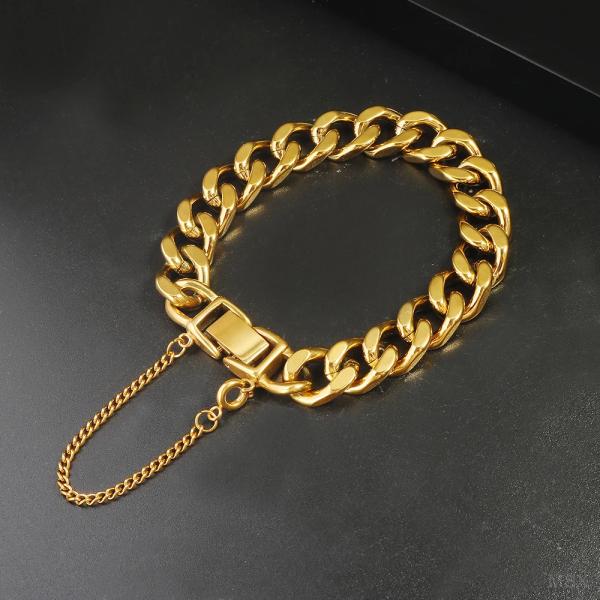 指輪 リング ブレスレット ステンレス キューバ ゴールド チェーン メタル レディース ラブ トレ...
