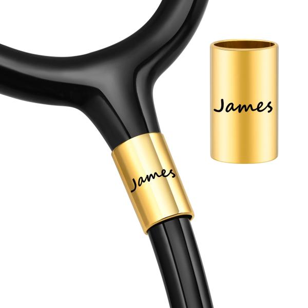 聴診器 ステンレス ネーム タグ メンズ レディース