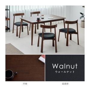 ダイニングセット 5点セット 4人掛け 幅12...の詳細画像2