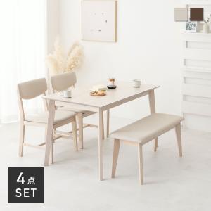 VENTOTA 【5点セット】 ダイニングセット 4人 4人用 幅120cm ウッド