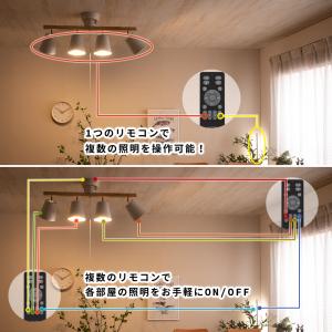 シーリングライト 照明 おしゃれ 4灯 照明器...の詳細画像5