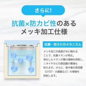 抗菌 防臭ワン 直径 89.5mm×64mm ...の詳細画像3
