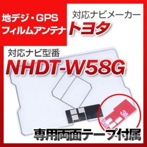 NHDT-W58G 対応 地デジ・GPS複合フィルムアンテナ