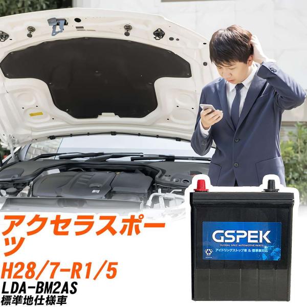 マツダ アクセラスポーツ バッテリー W-T110/PL LDA-BM2AS H28/7-R1/5 ...
