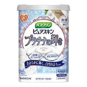 「バスクリン」 バスクリン ピュアスキン プラチナの輝き 600g 「日用品」