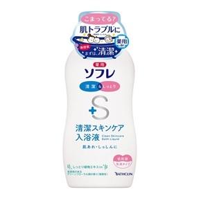 「バスクリン」 薬用ソフレ 清潔スキンケア入浴液 グリーンフローラル調の香り 720ｍL (医薬部外品) 「日用品」｜fines-3