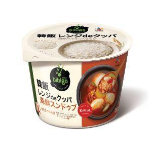 「CJ FOODS JAPAN」 bibigo 韓飯 レンジdeクッパ 海鮮スンドゥブ 173.7g 「フード・飲料」｜fines-3