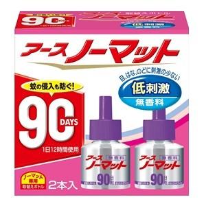 「アース製薬」 アース ノーマット 取替えボトル 90日用 無香料 2本入 「防除用医薬部外品」