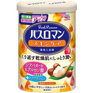 「バスクリン」 バスロマン スキンケア シアバター&amp;ヒアルロン酸 600g (医薬部外品) 「日用品...