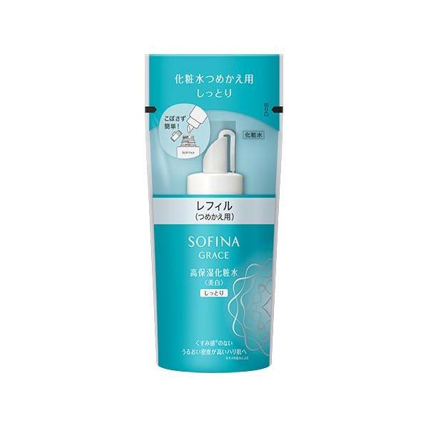 「花王ソフィーナ」ソフィーナグレイス　高保湿化粧水(美白)　しっとり　(レフィル)　130ml