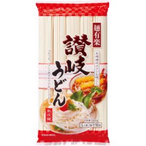 「加藤産業」　麺有楽　讃岐うどん　500g×20個セット　