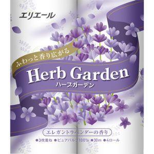 「大王製紙」エリエール ハーブガーデン エレガントラベンダーの香り(4ロール)「日用品」