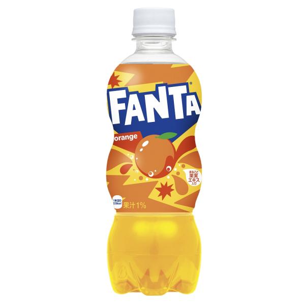 「コカ・コーラ社」　ファンタオレンジ PET 500mlｘ24本　「1ケース」