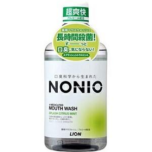 「ライオン」 NONIO マウスウォッシュ スプラッシュシトラスミント 600ml (医薬部外品) ...