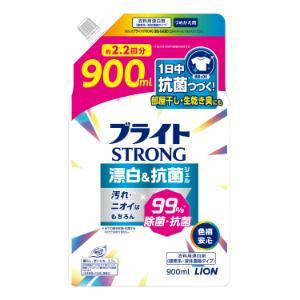 「ライオン」　ブライトＳＴＲＯＮＧ　漂白＆抗菌ジェル　つめかえ用　900ml