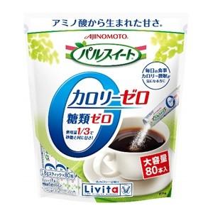 「大正製薬」 リビタ パルスイート カロリーゼロ 顆粒タイプ 1.8g×80本入 「健康食品」