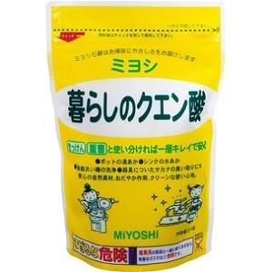 「ミヨシ石鹸」 暮らしのクエン酸 330g 「日用品」｜fines-f