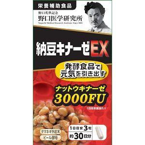 野口医学研究所 納豆キナーゼHQ 120粒 （ナットウキナーゼ4,000FU