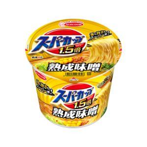 「エースコック」　スーパーカップ1.5倍　みそラーメン　129ｇ×12個セット　