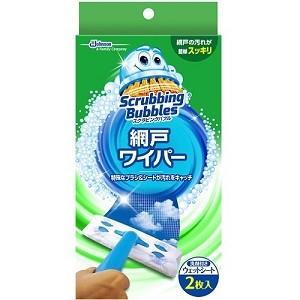 「ジョンソン」 スクラビングバブル 網戸ワイパー 本体+付替シート2枚 1セット 「日用品」