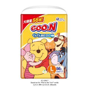 値下げ！グーン(GOO.N) / グーン まっさらさら通気 パンツ　BIG GOO.N グーンパンツまっさらさら通気 L （9〜14kg） 1パック（56枚入