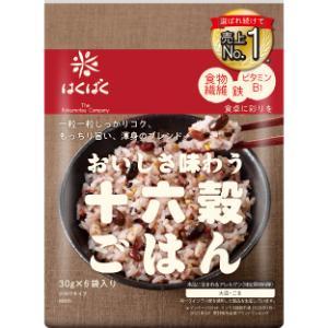 「はくばく」　十六穀ごはん　180g×6個セット　｜fines-f