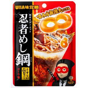 「UHA味覚糖」　忍者めし鋼　コーラ　５0Ｇ×10個セット　