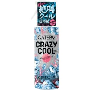 「マンダム」　ギャツビー　クレイジークール　ボディウォーター　フリーズピーチ　150ml