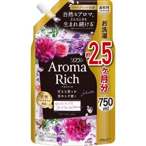 「ライオン」　ソフラン　アロマリッチ　ジュリエット　つめかえ　750ml