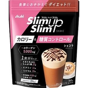 「アサヒ」 スリムアップスリム シェイク ショコラ味 360g 「健康食品」｜くすりのエビス