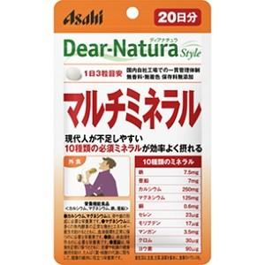 「アサヒ」 ディアナチュラスタイル マルチミネラル 60粒入 (栄養機能食品) 「健康食品」｜fines-f