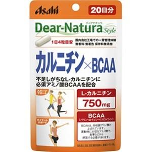 「アサヒ」 ディアナチュラスタイル カルニチン×BCAA 80粒入 「健康食品」