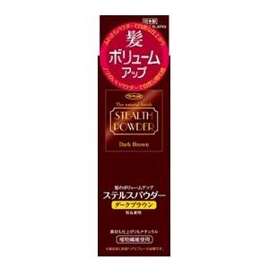 「東京企画」 髪のボリュームアップ ステルスパウダー ダークブラウン 150mL 「日用品」