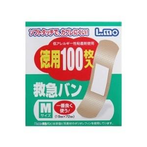 「日進医療器」 エルモ救急バン Mサイズ 徳用 100枚入り 「衛生用品」