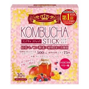 「ユーワ」 KOMBUCHA STICK (コンブチャ スティック) 2g×30包入 「健康食品」
