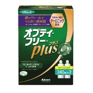 「日本アルコン」　オプティフリープラスツインパック　240ｍｌＸ2　