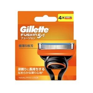 「Ｐ＆Ｇ」 ジレット フュージョン 替刃 4個入 「化粧品」
