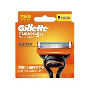 「Ｐ＆Ｇ」 ジレット フュージョン 替刃 8個入 「化粧品」