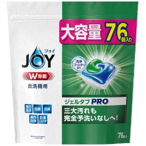 peko　　ジェルタブPRO76個入り×6袋 ジョイ PRO洗浄 食洗機用洗剤 ジェルタブ クリスタル ( 76個入