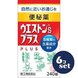 【指定第2類医薬品】「セット販売」「小林薬品工業」ウエストンSプラス　240錠　6個セット
