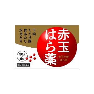 【第2類医薬品】「プロダクト・イノベーション」赤玉小粒はら薬　6包｜くすりのエビス