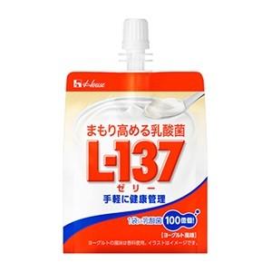 「ハウス」 まもり高める乳酸菌L-137 ゼリー 180g×6個入 「健康食品」｜finespharma