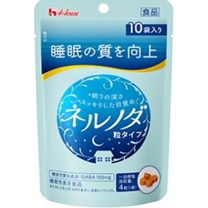 「優良配送対応」「ハウス」 ネルノダ 粒タイプ 4粒×10袋入 (機能性表示食品) 「健康食品」