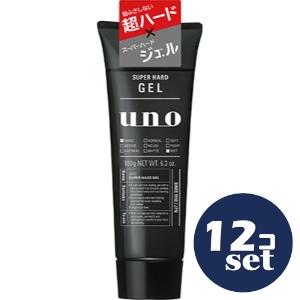 「セット販売」「ファイントゥデイ」ＵＮＯ　スーパーハードジェル　ｆ　180g　12個セット