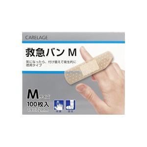 キョーリキ」 CARELAGE(ケアレージュ) 救急バン Mサイズ 100枚入