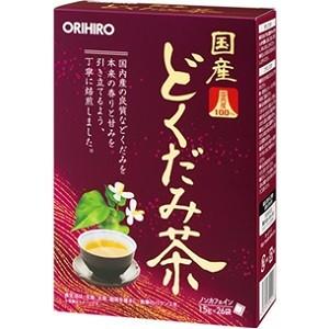 「オリヒロ」 国産どくだみ茶100% 1.5g×26袋入 「健康食品」
