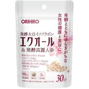 「オリヒロ」エクオール＆発酵高麗人参　90粒
