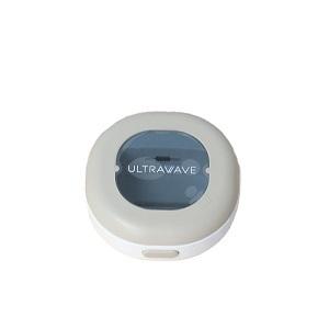 UV-C LED 充電式歯ブラシ除菌キャップ コンパクト グレー MDK-TS00