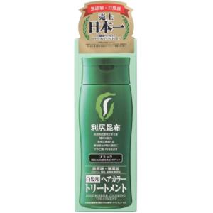 「ピュール」 白髪用 利尻ヘアカラートリートメント ブラック 200g 「日用品」